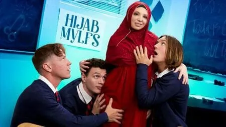 HijabMylfs – Kiki Daire – Real Woman to Please Three Cocks At Once